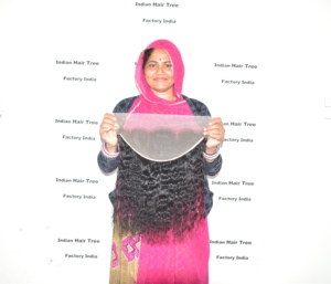 ผมแท้แบบเรมี่เวอร์จินอินเดีย  จัดเรียงเกล็ดผม  แบบลอนธรรมชาติ คุณภาพสูง  แบบลอนคลาย  แบบลอนน้ำ  ราคาขายส่งจากโรงงาน - Product Image 1