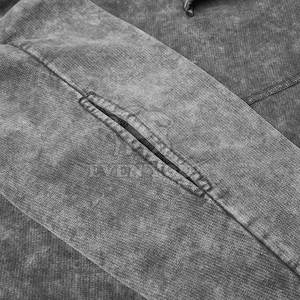 Hoodies délavés à l'acide pour l'hiver, hoodies délavés à l'acide de couleur unie, vêtements de mode, hoodies délavés à l'acide - Product Image 6