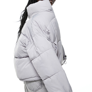 Veste en duvet pour femmes sans manches personnalisée Gilet rembourré Manteau léger gilet uni Veste matelassée Veste à col montant Gilet - Product Image 4