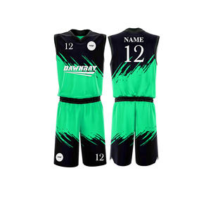Ensemble d'habillement de basketball professionnel personnalisé, jersey et short en polyester respirant à séchage rapide, vêtements de sport d'équipe pour hommes, femmes et jeunes - Product Image 6