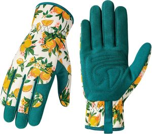Gants de jardinage avec logo personnalisé pour femmes, gants de travail en cuir respirant, cadeaux de jardinage à l'épreuve des épines - Product Image 1