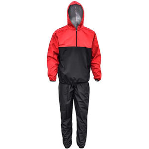 Chaqueta cortavientos con capucha para hombre a la moda, conjunto de abrigo con cremallera, chaqueta cortavientos de poliéster con logotipo personalizado ligero hecha para EE. UU. - Product Image 5