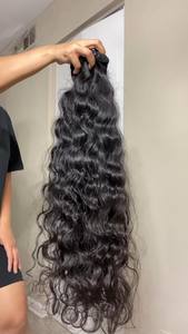 Extensiones de Cabello Humano Virgen Remy Indio al por Mayor, Paquetes de Doble Trama, Extensiones de Cabello a Máquina, Marca VGP, Colección Temple, Exportación de Fábrica - Product Image 4