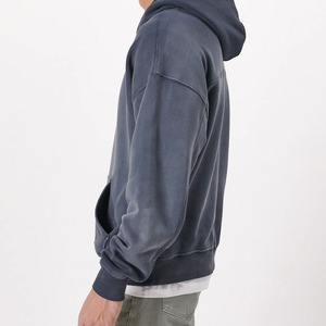 Sudaderas con capucha de algodón de alta calidad para hombre con logotipo personalizado, fábrica al por mayor, fabricación de lana de invierno barata de Pakistán - Product Image 5