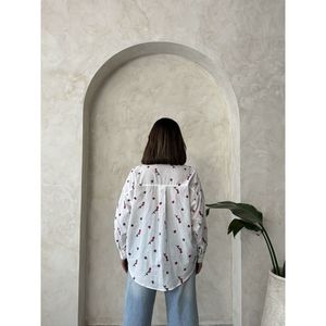 Blusas y Camisas de Voile Bordadas para Mujer, Producto al por Mayor - Product Image 1