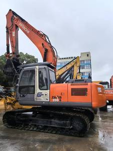 Excavatrice Hitachi de taille moyenne ZX200 d'origine japonaise, excavatrices Hitachi d'occasion ZX200-3G, ZX200-5G, ZX200, ZX350, ZX200G en stock, en vente. - Product Image 5