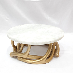 Matériau en bois et vadrouille forme ronde couleur marron 1 niveau support à gâteau luxe fait à la main vente chaude excellente qualité - Product Image 3