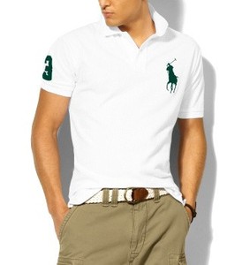 T-shirt unisexe à manches courtes en coton 100% respirant et infroissable, avec broderie 3D et logo personnalisé, idéal pour l'été - Product Image 6