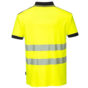 2024 New Arrival Hi <b>Vis</b> Polo <b>T</b>-<b>Shirts</b> Breathable <b>High</b> Visibility Construction Safety Work Clothing Reflective Water Proof - Product Image 5
