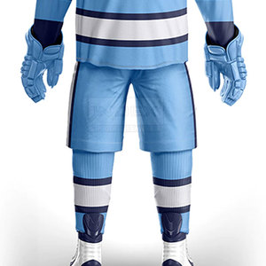 Uniformes de hockey sobre hielo personalizados para hombre 2024, conjuntos de tela de poliéster 100% de estilo más nuevo - Product Image 6