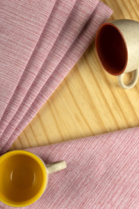 Ensemble de serviettes de cuisine tissées à séchage rapide 100% coton noir Chambrey carré de serviette pour la maison hôtels restaurants et enfants - Product Image 2