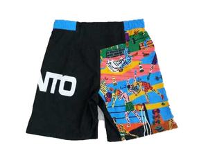 Ensemble de vêtements de combat personnalisé pour hommes MMA Karaté Rashguard Shorts Tenue d'entraînement Spandex/Polyester Séchage rapide Durable Équipement personnalisable - Product Image 5