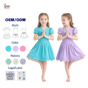 Vestido de Yoga para Niñas 2026, Ropa de Fiesta, Vestido Deportivo de Moda Infantil, Secado Rápido, Diseño Personalizado, Envío Rápido, Compra al por Mayor, Servicio OEM - Product Image 2