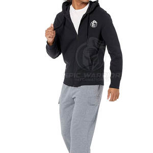 Sudadera con capucha personalizada para hombre, cómoda, con cremallera, de manga larga, en diferentes diseños, a un precio responsable. - Product Image 3