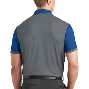 Camiseta Polo de rendimiento que absorbe la humedad para hombre, camisetas de golf transpirables - Product Image 5