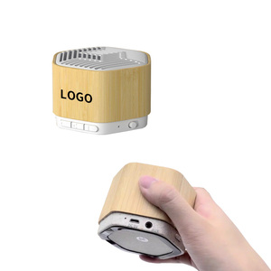 Mini Altavoz Bluetooth Inalámbrico Portátil, Caja de Música con Sonido Estéreo USB, Altavoz de Bambú Moderno - Product Image 2