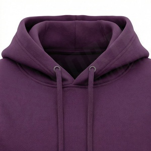 Sudadera con Capucha Oversize Lisa, Estilo Urbano, Personalizable para Hombre, Precio de Fábrica al por Mayor, Ropa Casual de Algodón Grueso con Forro Polar - Product Image 4