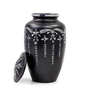 New Arrival Looking Human <b>Ashes</b> Adult Pot Commercial Supply Human <b>Ashes</b> Hand Engraving Metal Jar Memorial Brass Urns - Product Image 3