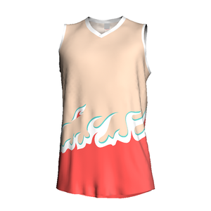 Vêtements de basket-ball personnalisés en gros Dernier maillot de basket-ball Design Maillot de basket-ball réversible par sublimation - Product Image 5