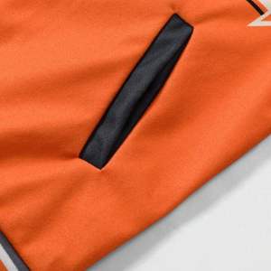 Unisex Winter Varsity <b>Jacket</b> Stand Collar Closure New Style Embroidery <b>Patchwork</b> Design Light Woolen Custom Letter Latest OEM - Product Image 5