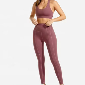 Ventes chaudes Soutien-gorge de sport personnalisé pour femmes Fabrication en gros Mode Femme Soutien-gorge de sport doux pour la salle de sport Soutien moyen Sans couture - Product Image 6