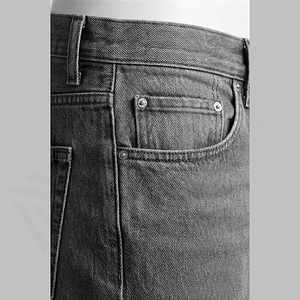 Jeans en denim classiques, coupe droite, lavés, pour l'hiver, l'été et l'automne, durables, confortables, lavables, séchage rapide, pour un usage quotidien - Product Image 5
