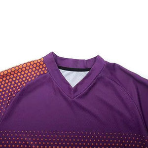 เสื้อเจอร์ซีย์มอเตอร์ไซค์วิบากแบบเรียบ ระบายอากาศได้ดี รุ่นใหม่ล่าสุด ปี 2026 รับสกรีนโลโก้คุณเอง คุณภาพดีที่สุด ผลิตตามสั่ง - Product Image 5