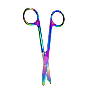 Ciseaux de point chirurgical sur mesure titane couleur enduit métal acier chirurgical médical utilisation d'hôpital ciseaux de point - Product Image 5