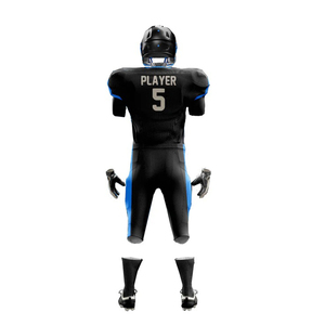 Wholesale Customizable Breathable Plus Size Unisex American Football Jerseys Sets-100% Polyester - Product Image 3
