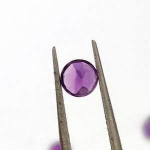 พลอยอเมทิสต์ธรรมชาติ3ชิ้นขนาด4มม. ด้านหน้า17.5ซม. ตัดมาก iroc อัญมณีหลวม $ เรา10ชิ้น - Product Image 4