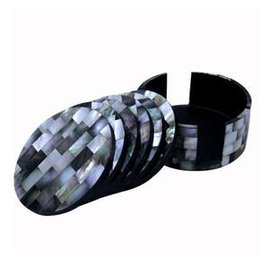 Aluminium Silver Color <b>Coaster</b> <b>With</b> <b>Holder</b> From Manufacturer And Supplier In India Tea Cup And Glass <b>Coaster</b> <b>Set</b> - Product Image 2