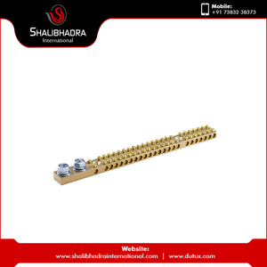 Bornier en laiton à 24 voies à trois pôles pour panneaux industriels et systèmes de contrôle - Product Image 6