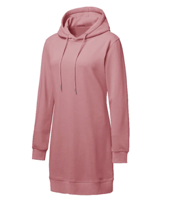 Sudadera con Capucha Oversize de Invierno para Mujer, de Color Liso, Transpirable, Tejida, Casual, Holgada, de Manga Larga, con Bolsillo Delantero, Antiarrugas, a la Moda - Product Image 2