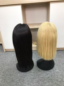 Hot Trend Vietnam Remy Pelucas de cabello Frente de encaje recto negro natural para mujeres negras - Product Image 2