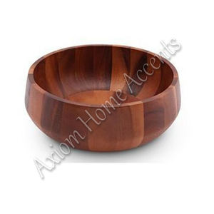 Axiom Home Accents Diseñador de calidad premium Centro de mesa de madera Cuenco Decoración de granja moderna Uso de comedor de frutas rústicas clásicas - Product Image 6