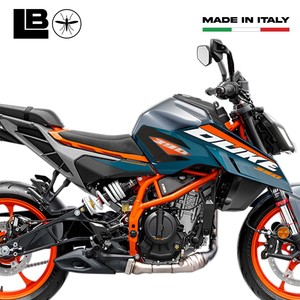 Adesivi 3D Personalizzati per Serbatoio con Logo Compatibili con KTM 390 Duke 2024-2025 - Product Image 3
