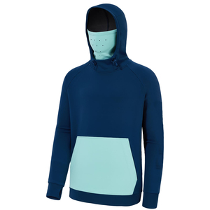 Sweat à capuche double couche personnalisé, grande taille, lourd, avec fermeture éclair, cagoule pour l'hiver, design ninja, par Manufacturers Basics - Product Image 1
