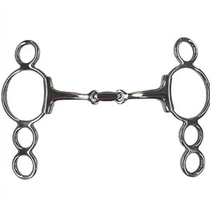Mors à rouleaux en cuivre Western SS avec anneau en D, conception personnalisée, mors pour chevaux, best-seller, mors pour la bouche du cheval - Product Image 6