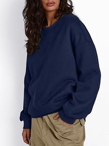 Sudadera con Capucha Personalizada con Logotipo, Cuello Alto, Tejido Acanalado de Peso Medio, 100% Algodón, Holgada, Transpirable, para Mujer - Product Image 3