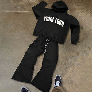 New Arrival High Quality 2 Piece Tracksuit Sets in Low MOQ Wholesale Bulk Latest Design Your Own Logo Printed Men Tracksuits - Product Image 3
