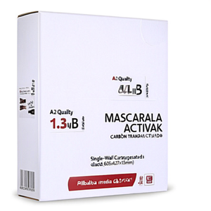 A2 Quality 1.3B White TRANSPAK Pack of 25 Single-Wall Corrugated <b>Cardboard</b> Calendar Packaging with Dimensions 605x427x15mm - Product Image 2