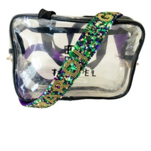 2025 Mardi Gras Glitter Festival Perlé Spécial Sacs À Main Sangles Excellente Qualité Ceintures En Métal 38 44 Pouces Toutes Les Tailles Disponibles - Product Image 1