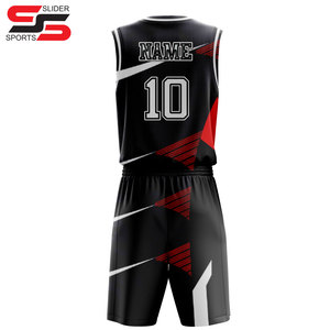 Maillots de basket-ball de qualité supérieure, ensembles de basket-ball imprimés par sublimation, uniformes de basket-ball pour hommes personnalisés OEM - Product Image 2