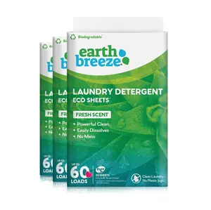 Chất lượng hàng đầu tinh khiết Trái Đất Breeze giặt chất tẩy rửa Sheets đối với bán với giá rẻ nhất giá bán buôn