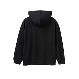 2022 sweat à capuche en polaire noire confortable de haute qualité pour femmes-conception légère à séchage rapide meilleur pull court pour grande taille - Product Image 2