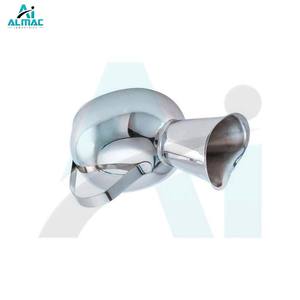 ALMAC Premium Female Urinal Pot Manual Instrumento médico de acero inoxidable con certificación CE Resistente a la oxidación y de larga duración - Product Image 3