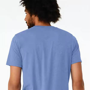 เสื้อยืดโอเวอร์ไซส์ผู้ชายสไตล์วินเทจฟอกสีแบบแอซิด คุณภาพสูง ผ้าฝ้าย 100%  แบบเรียบสำหรับออกแบบเอง ลายสโตน ดีไซน์ริงเกอร์ - Product Image 6