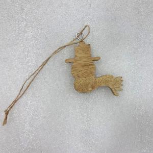 Artículo de decoración navideña colgante de madera para decoración festiva del hogar - Product Image 3