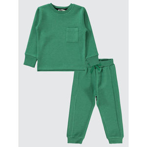 Chándal textil preescolar para niños Traje escolar cómodo y elegante - Product Image 1