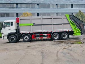 Camion compacteur de déchets DONGFENG 8x4 extra large de 35 m³ à 12 roues pour le transfert de déchets urbains à grande échelle - Product Image 6